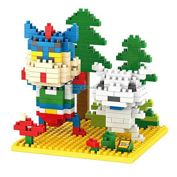 Loz 9466 Crayon Shinchan Action Kamen 290pcs