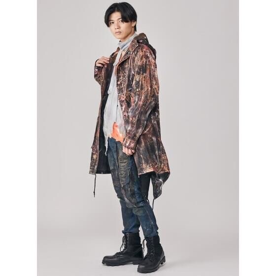PRE-ORDER : Kamen Rider Gotchard x h.NAOTO Gotchard Daybreak Grunge Style Mod Coat
