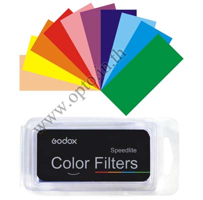 Gel Flash 7 Color x5 Filters for Speedlite