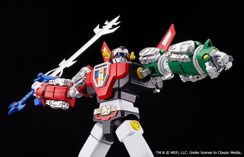 Pre-order : MODEROID Voltron (Beast King GoLion) Plastic Model Kit by Good Smile Company (Reissue)