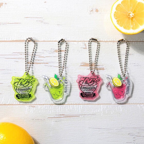 PRE-ORDER : TIGER & BUNNY 10th Anniversary in NAMJATOWN -REVIVAL- Acrylic Charm Set (2 pcs)