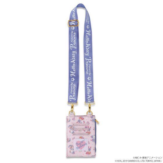 PRE-ORDER : Futari wa Pretty Cure Hello Kitty Full Pattern Multi Pouch