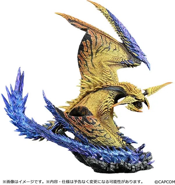 Pre-order : Monster Hunter: Capcom Figure Builder Creators Model Shining Thunder Wyvern Rey Dau by Capcom