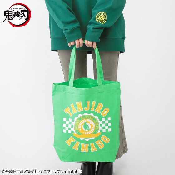 PRE-ORDER : Demon Slayer: Kimetsu no Yaiba College Logo Tote Bag