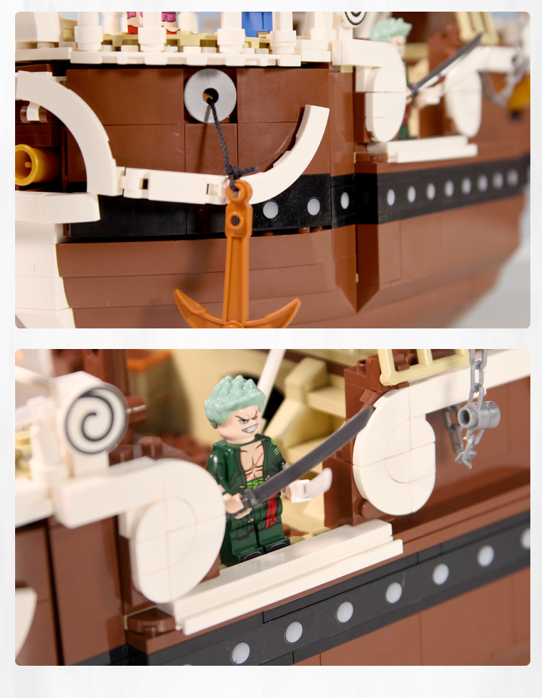 SY 6297 One Piece Going Merry 1048pcs