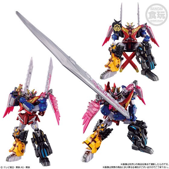 PRE-ORDER : Mini Pla Avataro Gattai Series 02 Toradoragonjin & Omikoshi Phoenix Set