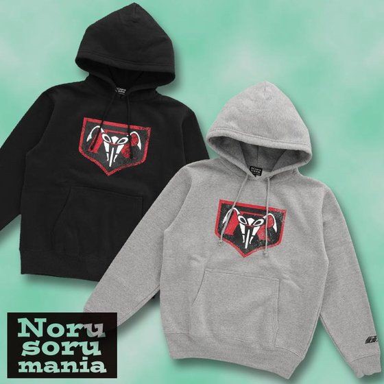 PRE-ORDER : Kamen Rider x Noru-Soru mania Collaboration Parka (Tachibana Racing Club Mark Pattern)