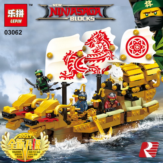 Lepin 03062 Ninjago Final Fight of Destiny’s Bounty 660pcs