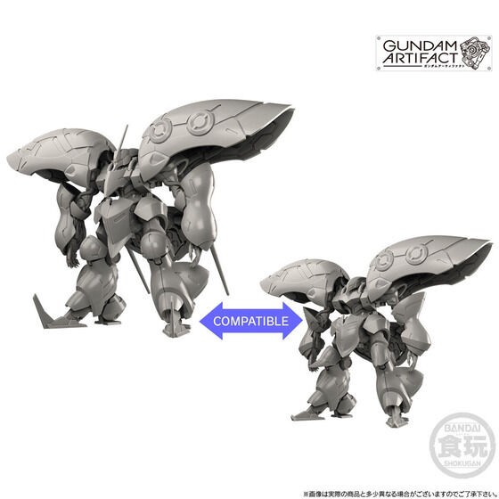 PRE-ORDER : Gundam Artifact "Mass Production Type Qubeley/Qubeley COMPATIBLE 3 Body Set"