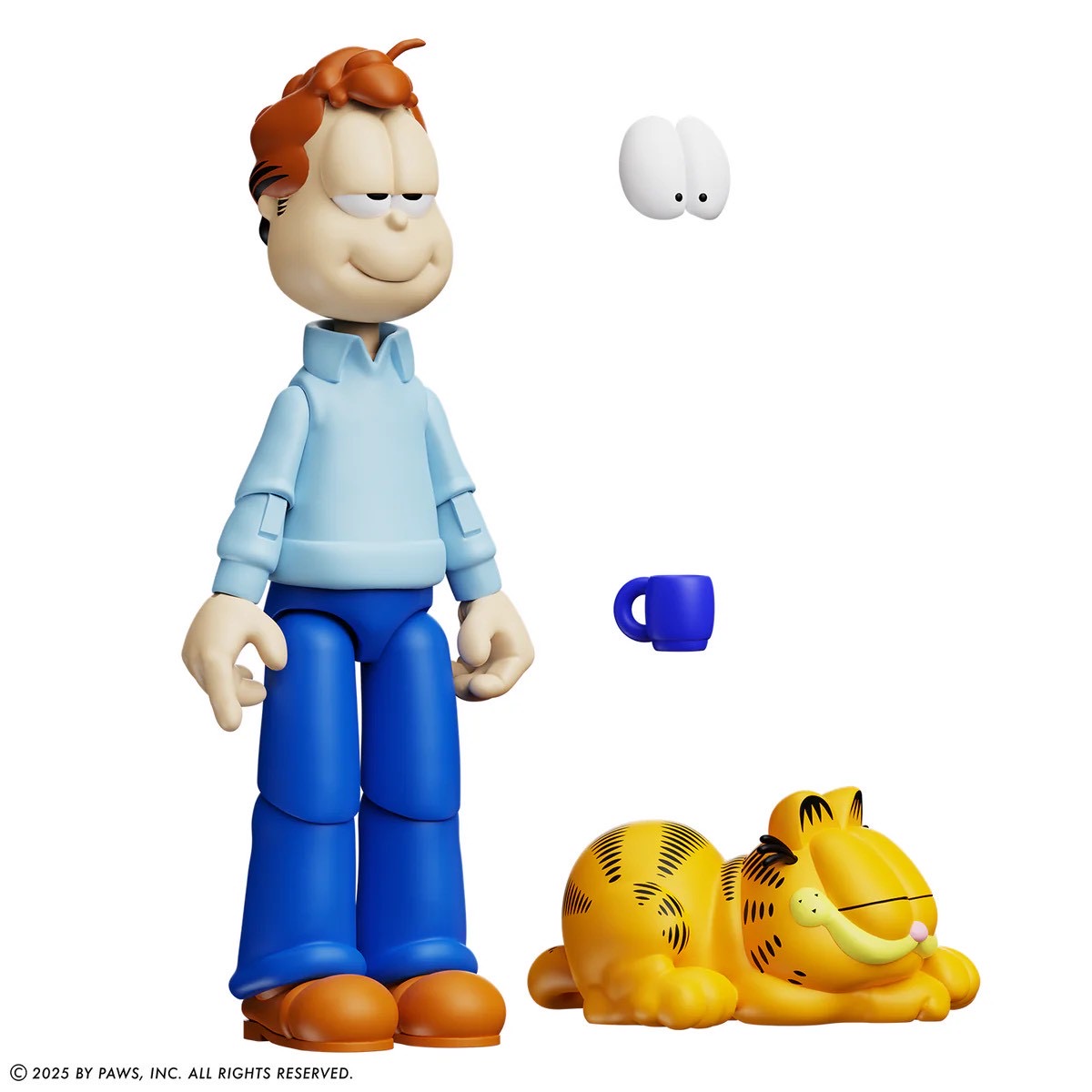 Pre-order : Garfield V.2 / Arlene / Garfield Jon Arbuckle Deluxe Action Figure by Boss Fight Studio