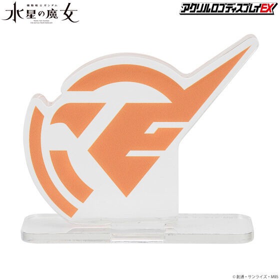PRE-ORDER : Acrylic Logo Display EX Mobile Suit Gundam The Witch from Mercury Asticasia College of Technology Holder Mark