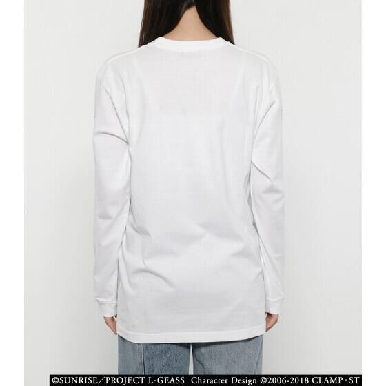 PRE-ORDER : Code Geass R4G Long Sleeve T-shirt Lelouch Pattern