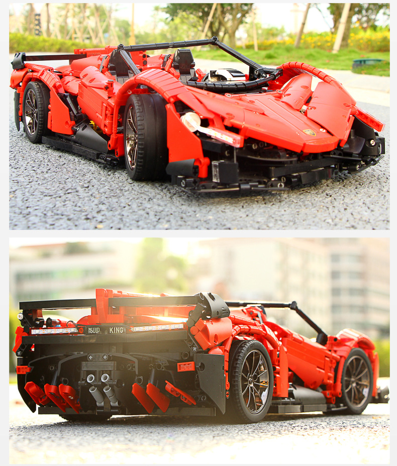 Mould King 13079 Lamborghini Veneno Roadster - 50th Anniversary 2535pcs บังคับได้