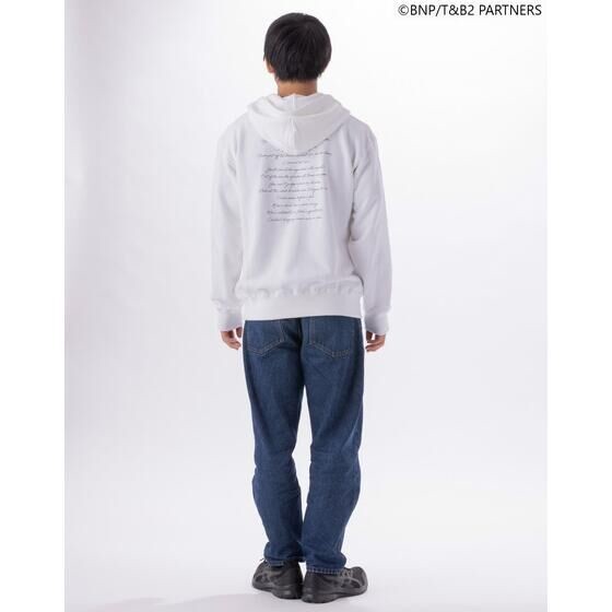 PRE-ORDER : Tiger & Bunny 2 Part 1 Subtitle Pattern Zip-up Hoodie