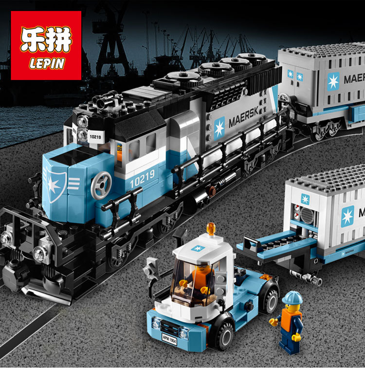 Lepin 21006 Maersk Train 1234pcs