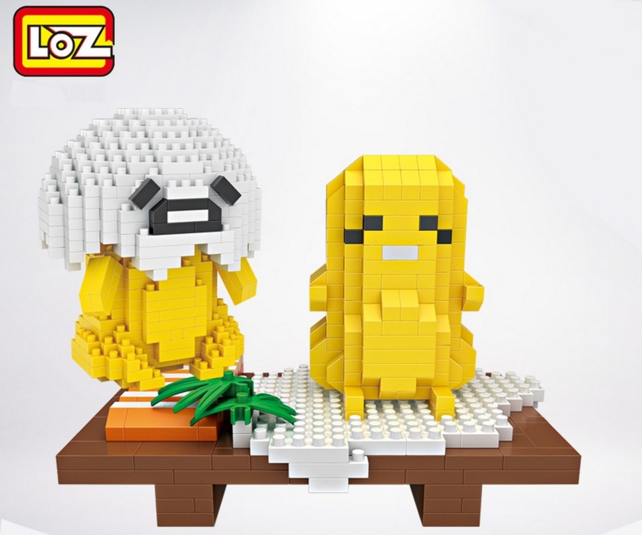 LOZ 9769 Gudetama Sushi Assembly 450pcs