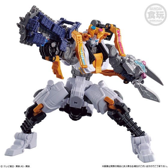 PRE-ORDER : Mini Pla Shugod Gattai series 03 Tarantula Knight & Guardian Weapons Set