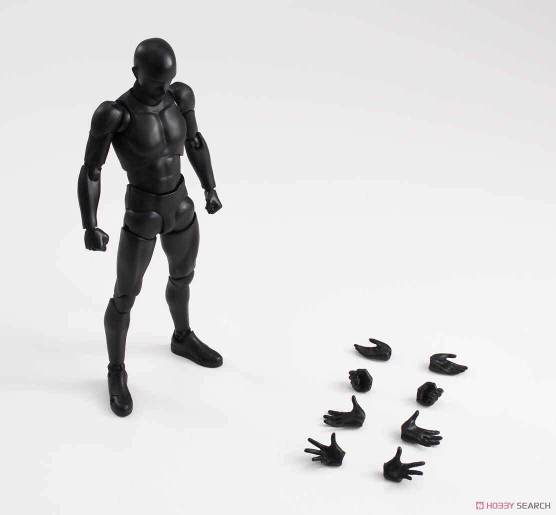 Pre-order : S.H.FIGUARTS Body-Kun (Solid Black Color Ver.) (Repeat Item)