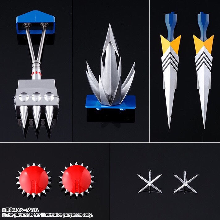 DX Soul Of Chogokin Combattler V By Bandai (มีกล่องน้ำตาล)