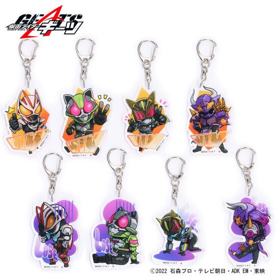 PRE-ORDER : Kamen Rider Geats Battle Whereabouts Series Acrylic Keychain (8 types in total)
