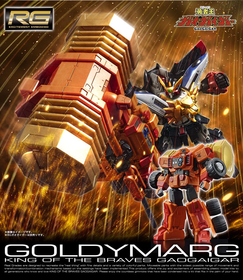 PRE-ORDER : RG 1/144 Goldymarg Plastic Model