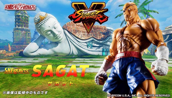 PRE-ORDER : S.H.Figuarts Sagat (Street Fighter)