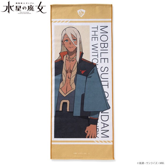 PRE-ORDER : Mobile Suit Gundam The Witch from Mercury Illustration by Mr. Mogumo Face Towel