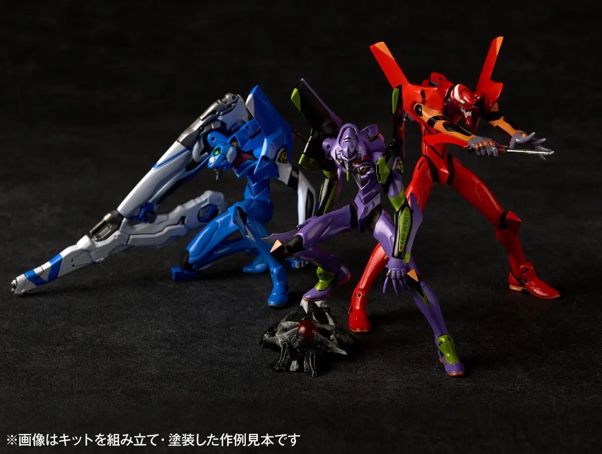 Pre-order : ARTPLA Sculpture Works Evangelion Interception in Tokyo-3 Plastic Model Kit by Kaiyodo