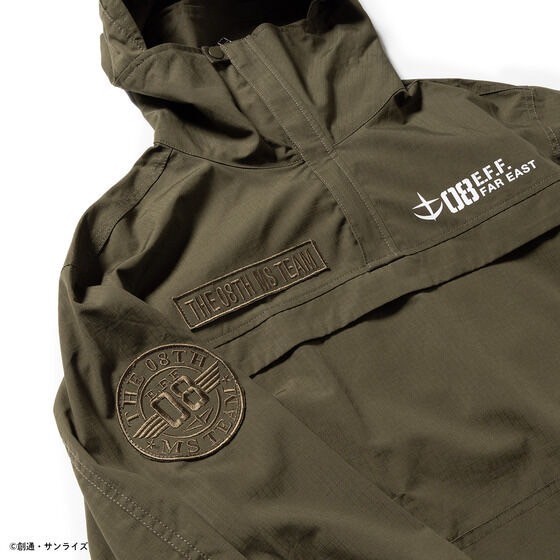 PRE-ORDER : STRICT-G.ARMS "Mobile Suit Gundam: The 08th MS Team" Anorak Hoodie