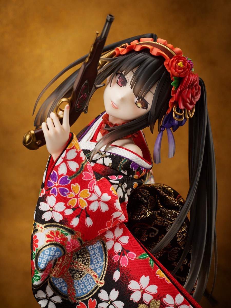 Pre-order : Yoshitoku x F:NEX Date A Live IV Kurumi Tokisaki -Japanese Doll- 1/4 Scale Figure by FURYU Corporation