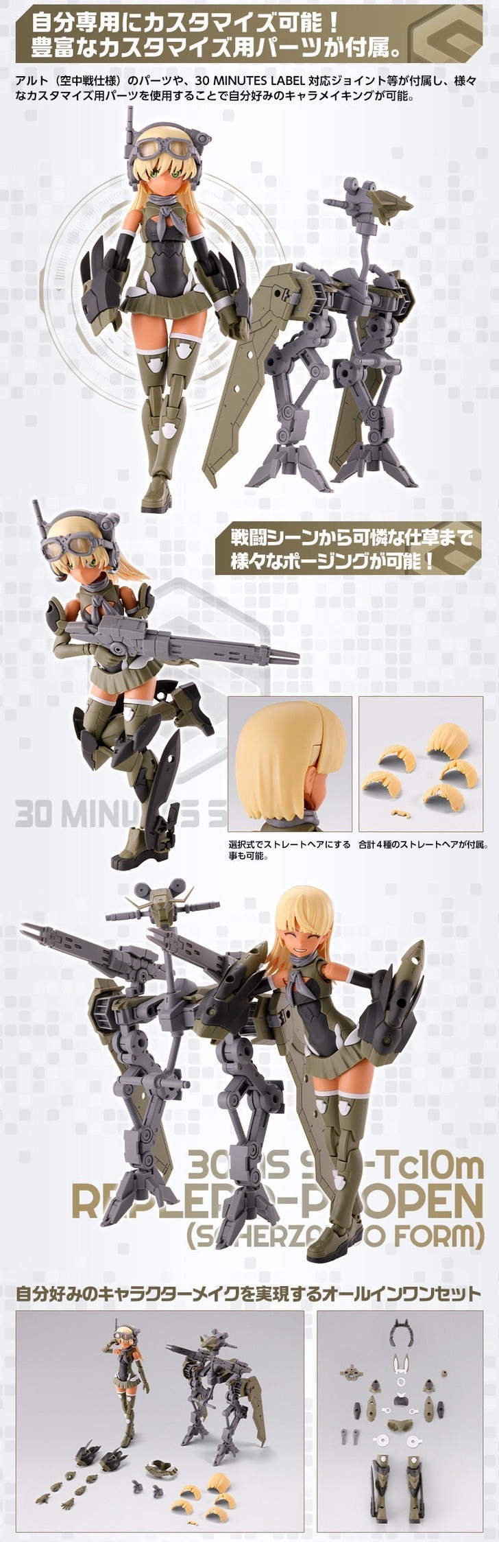 PRE-ORDER : 30MS SIS-Tc10m REPLERO-PROPEN (SCHERZANDO FORM) Plastic Model