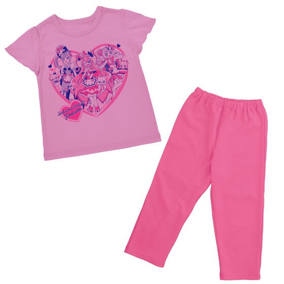 PRE-ORDER : Pretty Cure 2TOPS Pajamas