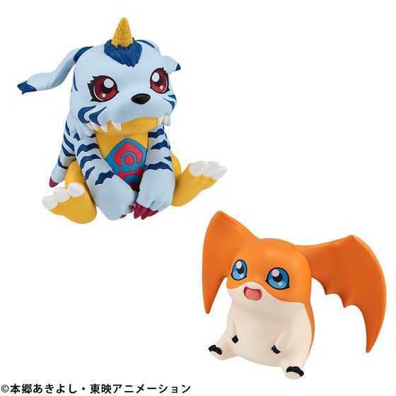 PRE-ORDER : Rukappu Digimon Adventure Gabumon & Patamon Set [Limited: with Cushion]