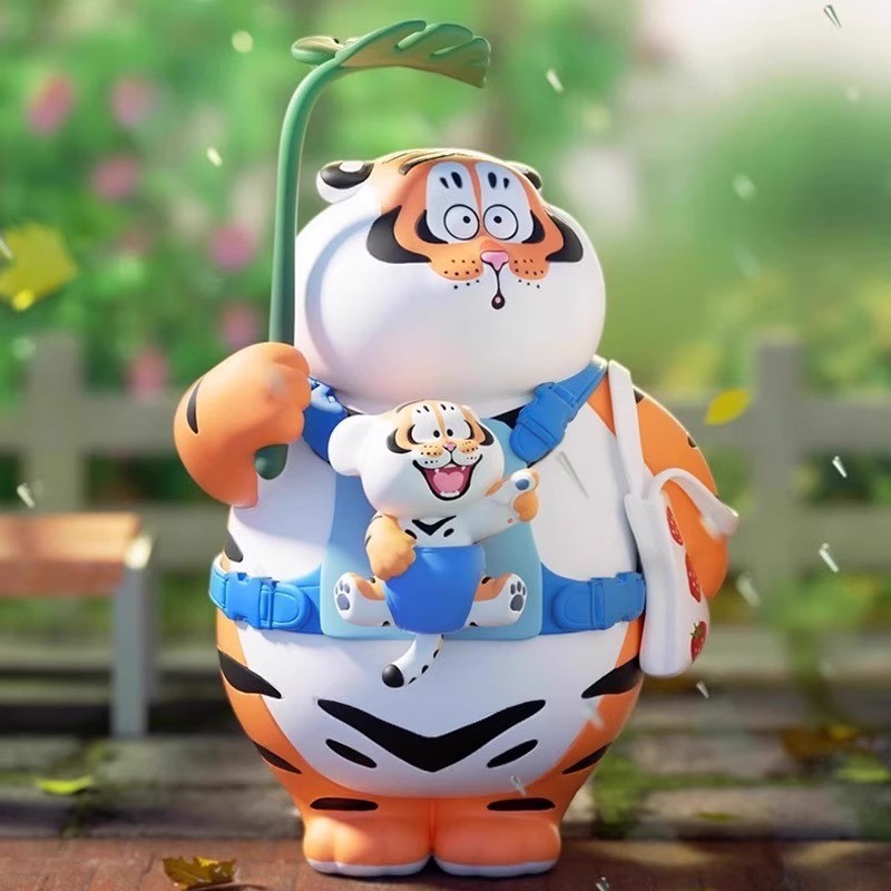 โมเดลได้ 1 ตัว | Panghu I,m Not Fat Tiger - Father & Stubborn Son Series by Funism