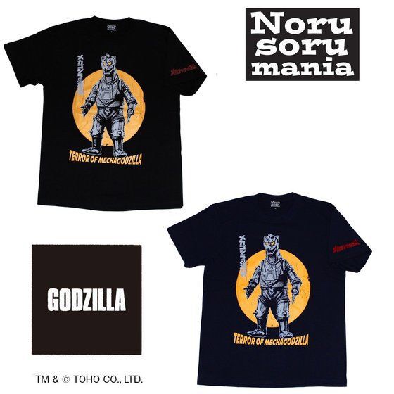 PRE-ORDER : Godzilla Series x Noru-Soru mania "Mechagodzilla Strikes Back" T-shirt (2 colors)