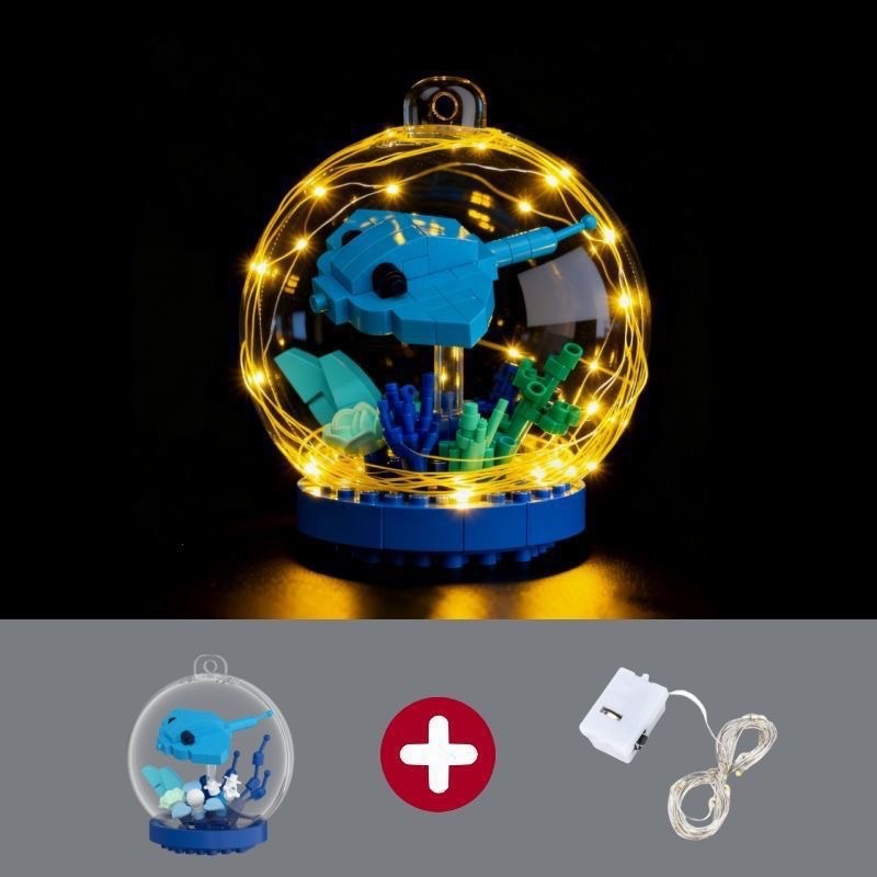 ตัวต่อนาโนสัตว์ทะเลจิ๋ว - CLC - The Ocean Ball Building Blocks (มีไฟ)