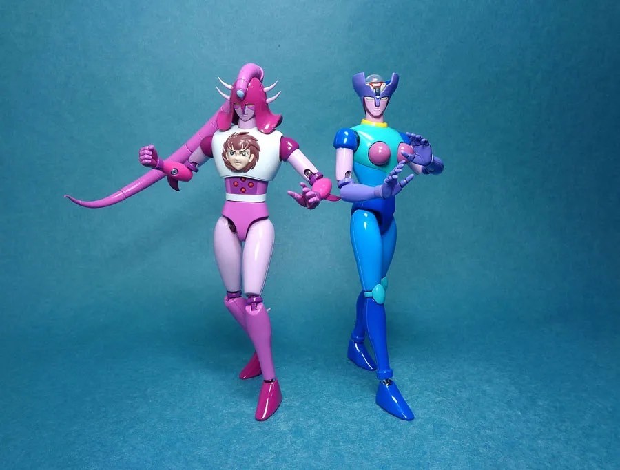 Soul of Chogokin - GX-108 Rhein X1 & Dianan A By Bandai