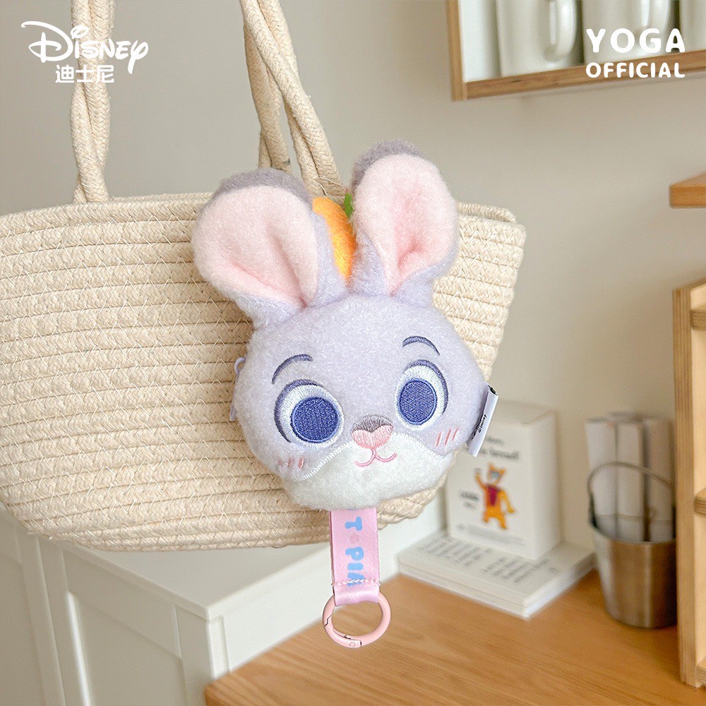 ตุ๊กตาพวงกุญแจ กระเป๋าใส่เหรียญ ลิขสิทธิ์แท้ - Disney - Zootopia Plush Pendant Coin Purse Keychain by Potdemiel