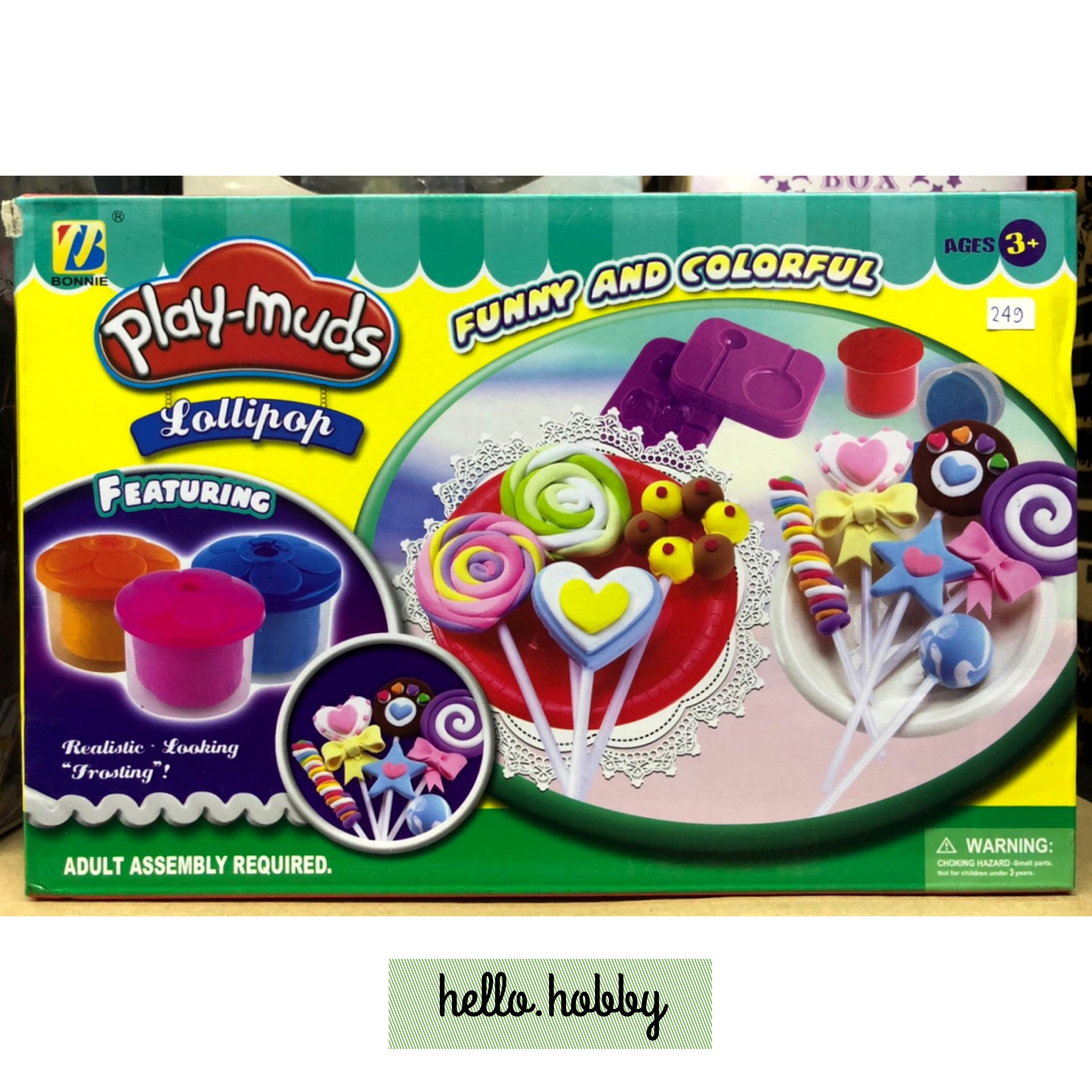 ชุดแป้งโดว์ ชุด Lollipop
