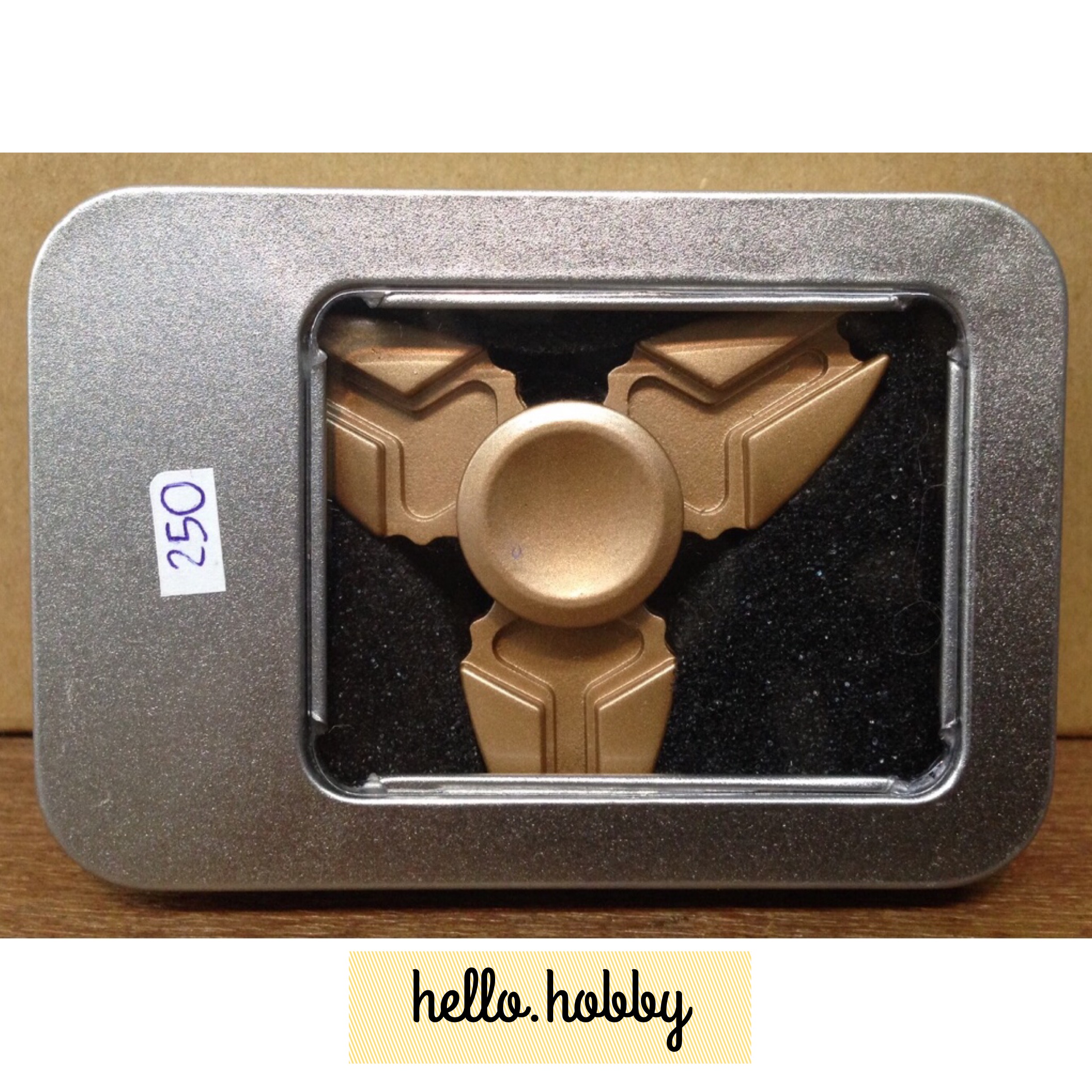 Fidget Spinner - Crab Claw (gold)
