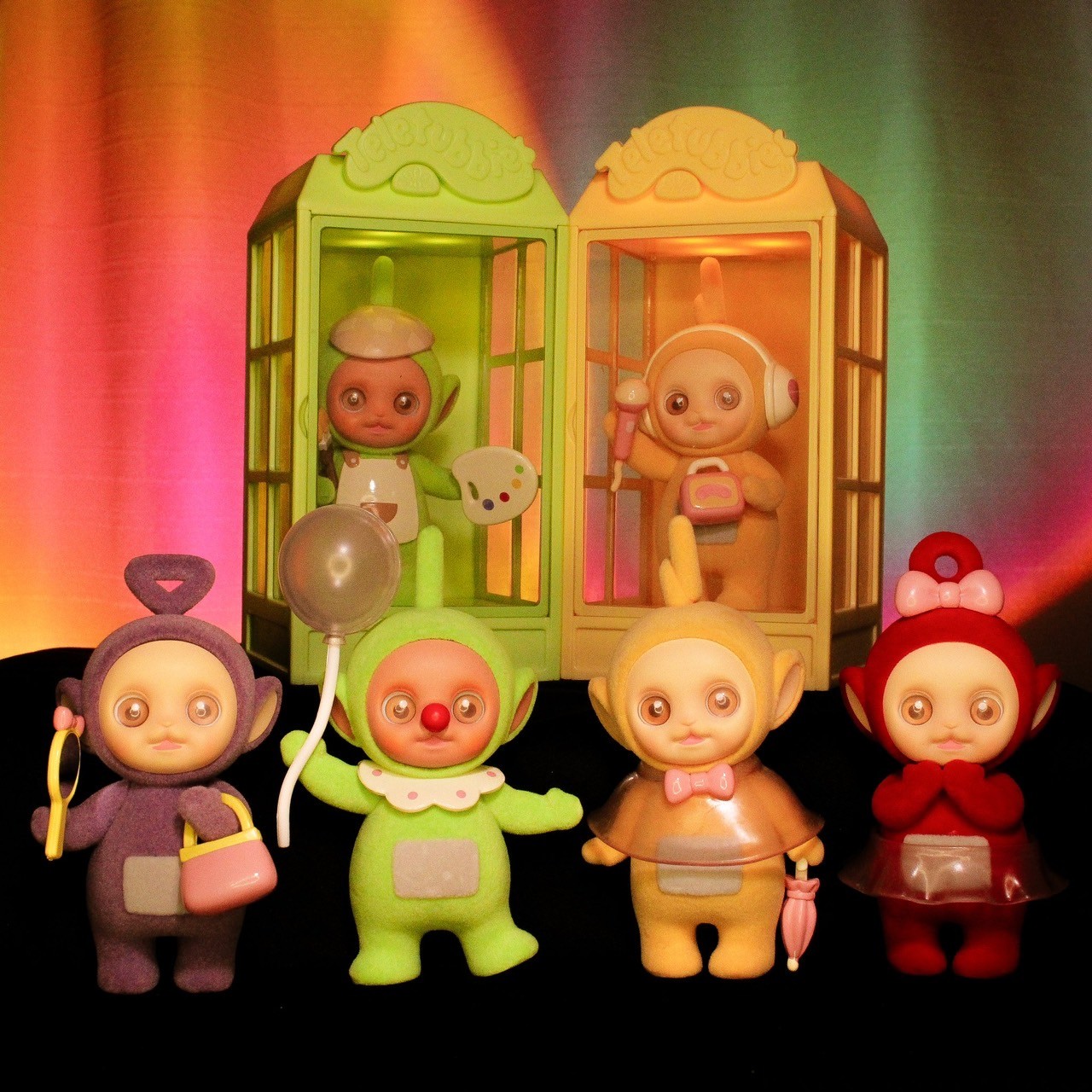 โมเดล ได้ 1 ตัว | Teletubbies - Show Window Series by Miniso (มีไฟ)