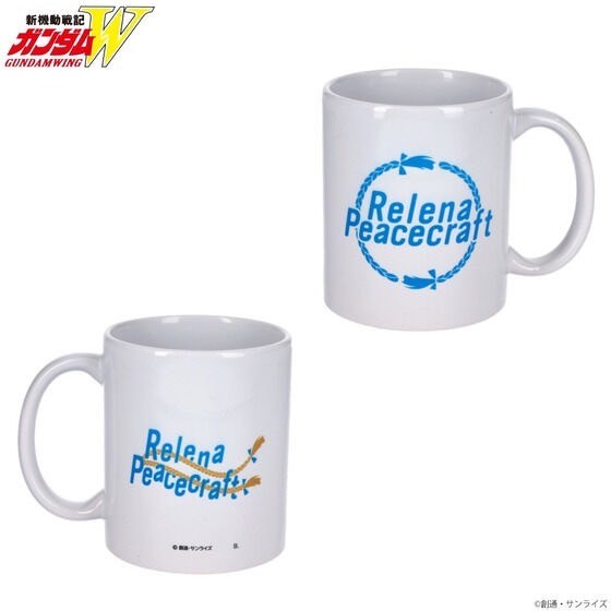 PRE-ORDER : New Mobile Report Gundam W Relena Peacecraft Series Mug