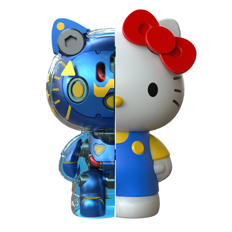 Mecha Hello Kitty Vol.01 Series Blind Box by Lam Toys (Set of 6+1)
