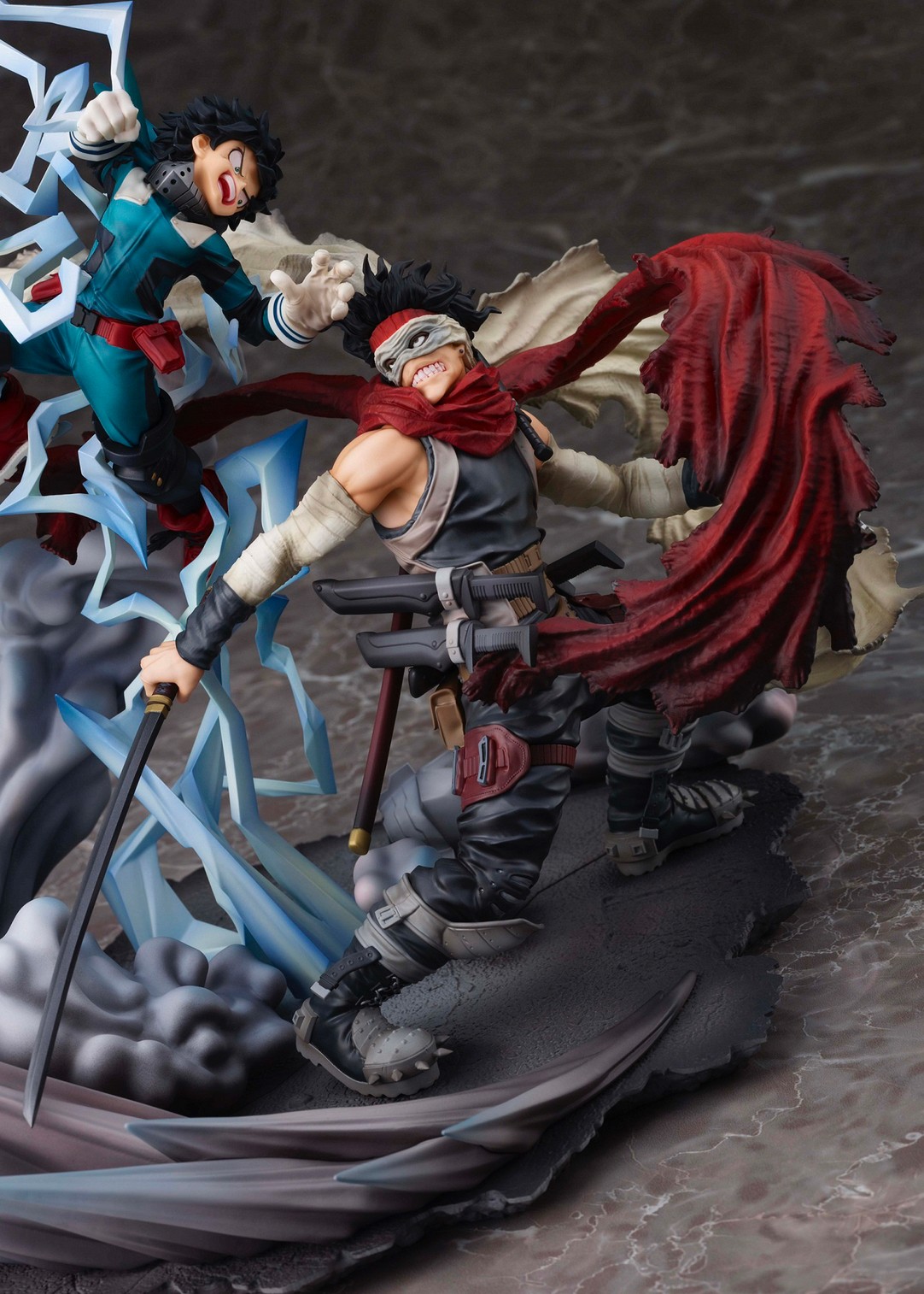 Pre-order : S-FIRE My Hero Academia Super Situation Figure: Izuku Midoriya vs. Stain by Takara Tomy