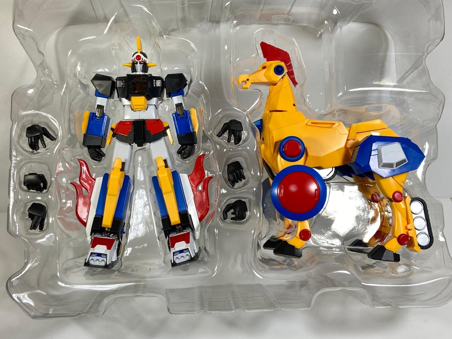 RIOBOT Time Bokan Series Yattodetaman Daikyojin & Daitenba by Sentinel