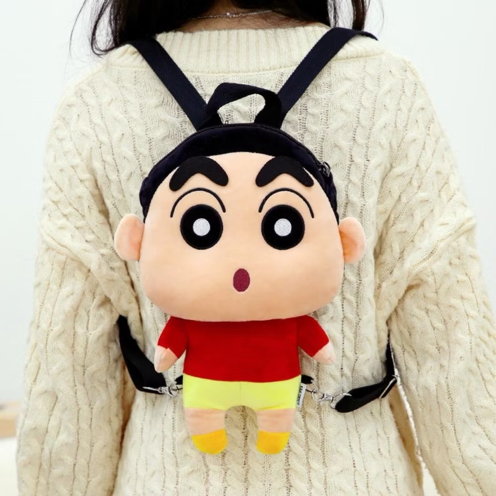 กระเป๋าเป้ตุ๊กตาชินจังลิขสิทธิ์แท้ Crayon Shinchan Doll Backpack by Youmai