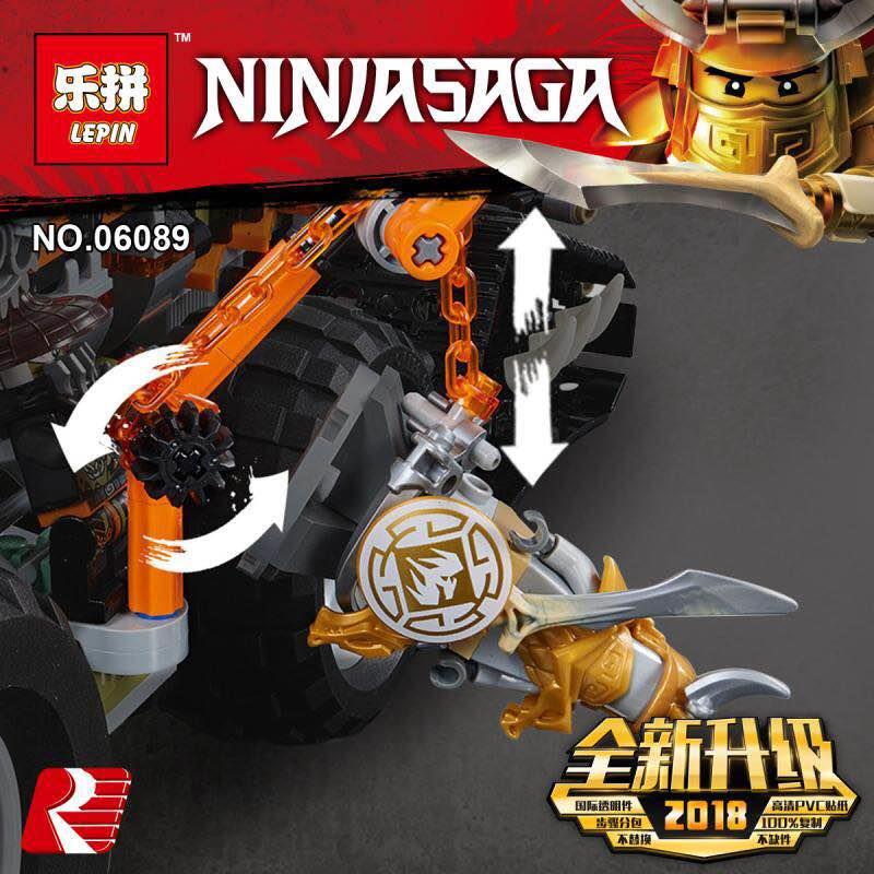 Lepin 06089 Ninjago Dieselnaut 1320pcs