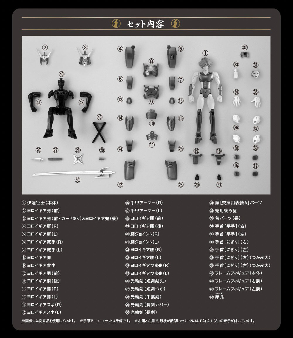 Samurai Troopers Armor Plus Ronin Warriors Korin no Seiji (SPECIAL COLOR EDITION) by Premium Bandai (Limited มีกล่องน้ำตาล)