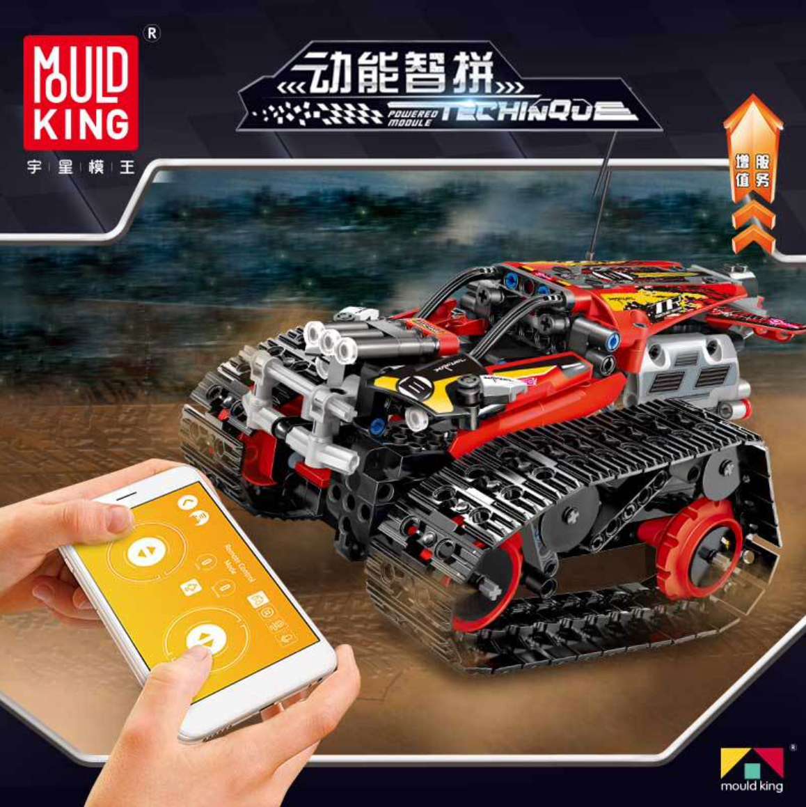 Mould king 13036 Car 391pcs (บังคับได้)
