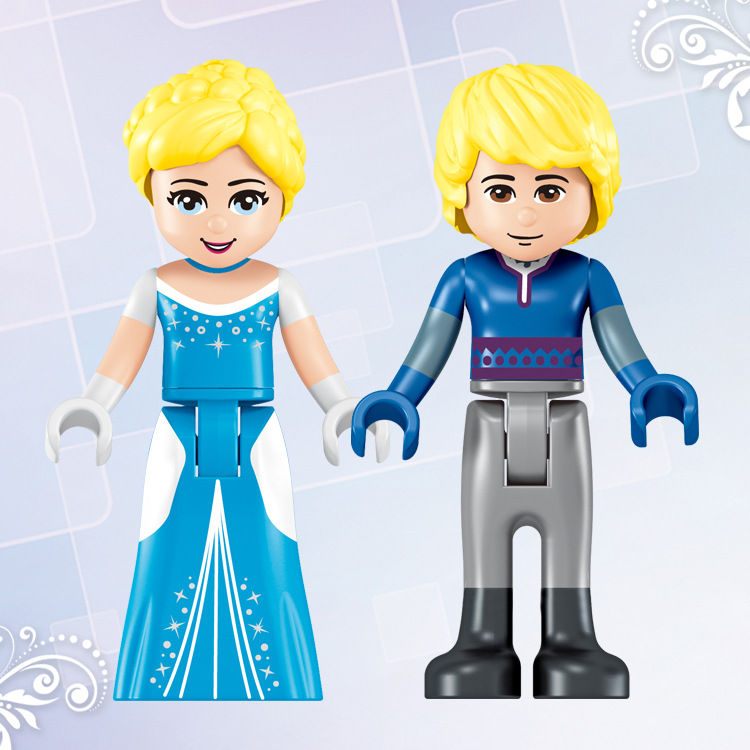 Lele 37027 Happy Princess Frozen Castles 273pcs